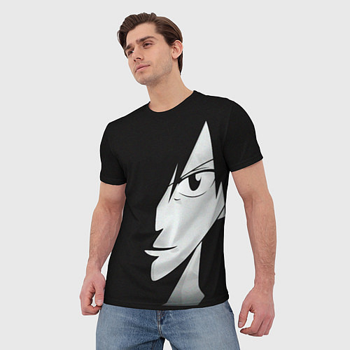 Мужская футболка Зереф из Фейри Тейл / 3D-принт – фото 3