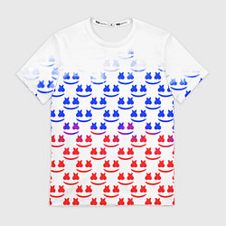 Футболка мужская Marshmello russia color, цвет: 3D-принт