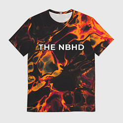 Футболка мужская The Neighbourhood red lava, цвет: 3D-принт