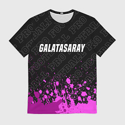 Футболка мужская Galatasaray pro football посередине, цвет: 3D-принт