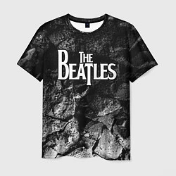 Футболка мужская The Beatles black graphite, цвет: 3D-принт