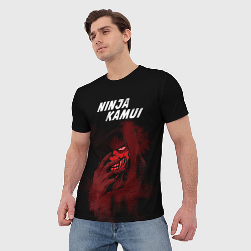 Мужская футболка Хитан - Ниндзя Камуи / 3D-принт – фото 3