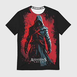 Футболка мужская Assassins creed выход из темноты, цвет: 3D-принт