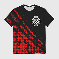 Футболка мужская Club Brugge sport grunge, цвет: 3D-принт