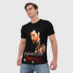 Футболка мужская Искупление - Дэниел Painkiller, цвет: 3D-принт — фото 2