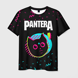 Футболка мужская Pantera - rock star cat, цвет: 3D-принт