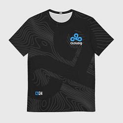 Футболка мужская Cloud9 - team 2024, цвет: 3D-принт