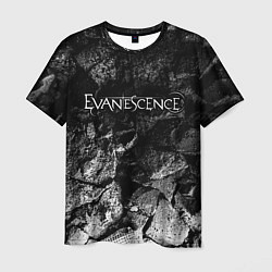 Футболка мужская Evanescence black graphite, цвет: 3D-принт