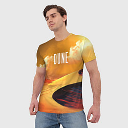 Футболка мужская Dune - sands, цвет: 3D-принт — фото 2