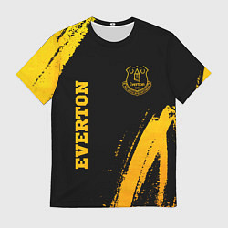 Футболка мужская Everton - gold gradient вертикально, цвет: 3D-принт