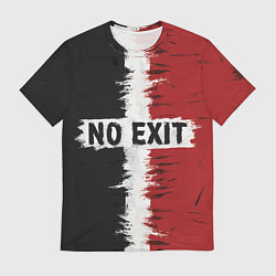 Футболка мужская Выхода нет, цвет: 3D-принт