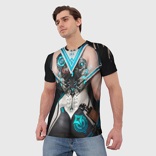 Мужская футболка Stellar Blade Eve / 3D-принт – фото 3
