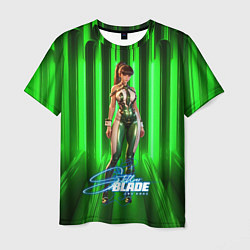 Футболка мужская Stellar Blade green Eve, цвет: 3D-принт