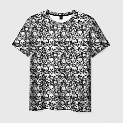 Футболка мужская Very much skulls, цвет: 3D-принт