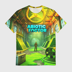 Футболка мужская Abiotic Factor атомный завод, цвет: 3D-принт