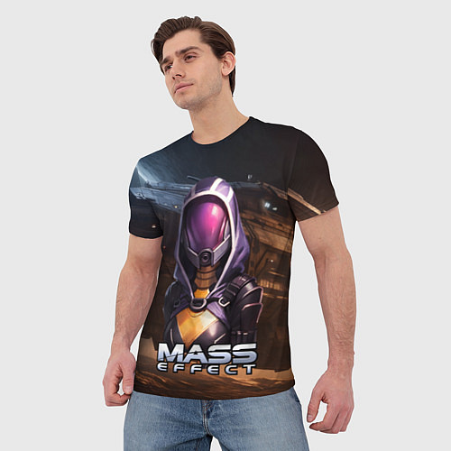 Мужская футболка Mass Effect ТалиЗора аватар / 3D-принт – фото 3