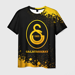 Футболка мужская Galatasaray - gold gradient, цвет: 3D-принт