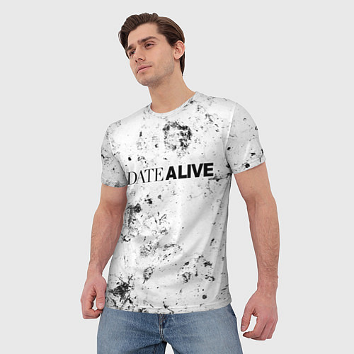Мужская футболка Date A Live dirty ice / 3D-принт – фото 3