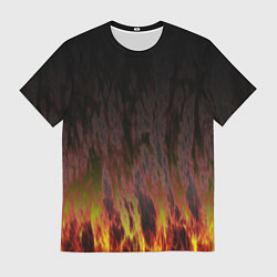 Футболка мужская Химическое пламя, цвет: 3D-принт