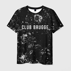 Футболка мужская Club Brugge black ice, цвет: 3D-принт