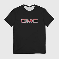 Футболка мужская GMC logo, цвет: 3D-принт