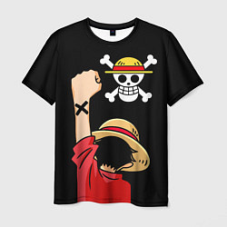 Футболка мужская One piece - Monkey D Luffy, цвет: 3D-принт