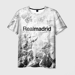 Футболка мужская Real Madrid white graphite, цвет: 3D-принт