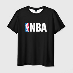 Футболка мужская NBA logo sport, цвет: 3D-принт
