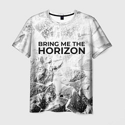 Футболка мужская Bring Me the Horizon white graphite, цвет: 3D-принт