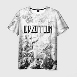 Футболка мужская Led Zeppelin white graphite, цвет: 3D-принт