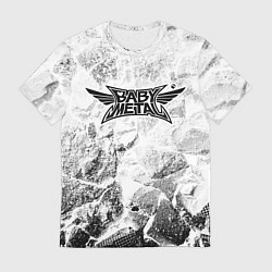 Футболка мужская Babymetal white graphite, цвет: 3D-принт