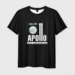 Футболка мужская Apollo space, цвет: 3D-принт