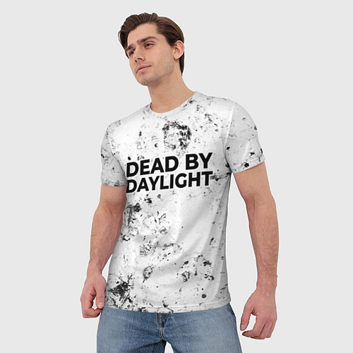 Мужская футболка Dead by Daylight dirty ice / 3D-принт – фото 3