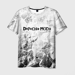 Футболка мужская Depeche Mode white graphite, цвет: 3D-принт