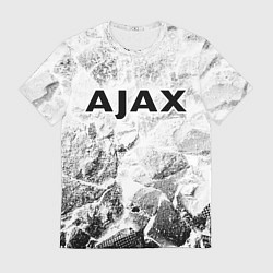 Футболка мужская Ajax white graphite, цвет: 3D-принт