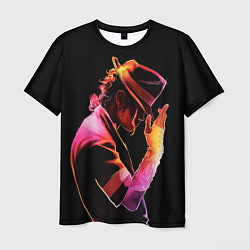 Футболка мужская Michael Jackson in the hat, цвет: 3D-принт