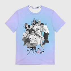 Футболка мужская Stray Kids family photo, цвет: 3D-принт