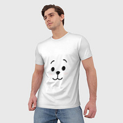 Футболка мужская BT21 RJ, цвет: 3D-принт — фото 2