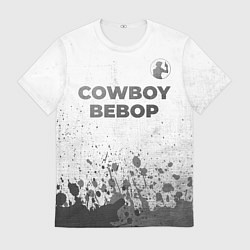 Футболка мужская Cowboy Bebop - white gradient посередине, цвет: 3D-принт