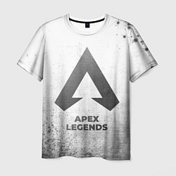 Футболка мужская Apex Legends - white gradient, цвет: 3D-принт