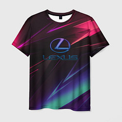 Футболка мужская Lexus stripes, цвет: 3D-принт