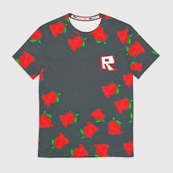 Футболка мужская Roblox rose, цвет: 3D-принт