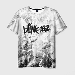 Футболка мужская Blink 182 white graphite, цвет: 3D-принт