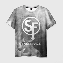 Футболка мужская Sally Face - grey gradient, цвет: 3D-принт