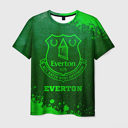 Футболка мужская Everton - green gradient, цвет: 3D-принт