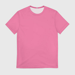 Футболка мужская Эмоция стыда - розовый, цвет: 3D-принт