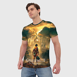 Футболка мужская Герой Greedfall 2 the dying world, цвет: 3D-принт — фото 2