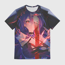 Футболка мужская Honkai Star Rail Black Swan beauty, цвет: 3D-принт