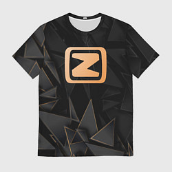 Футболка мужская Zotye golden poly, цвет: 3D-принт
