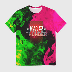 Футболка мужская Warthunder flame fight, цвет: 3D-принт
